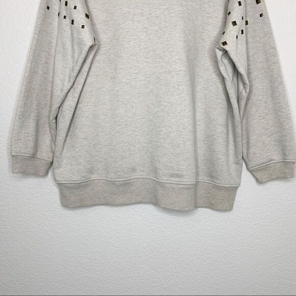Cyrus Women Size 2X Stud Embellished Long Sleeves Sweater - Picture 7 of 10